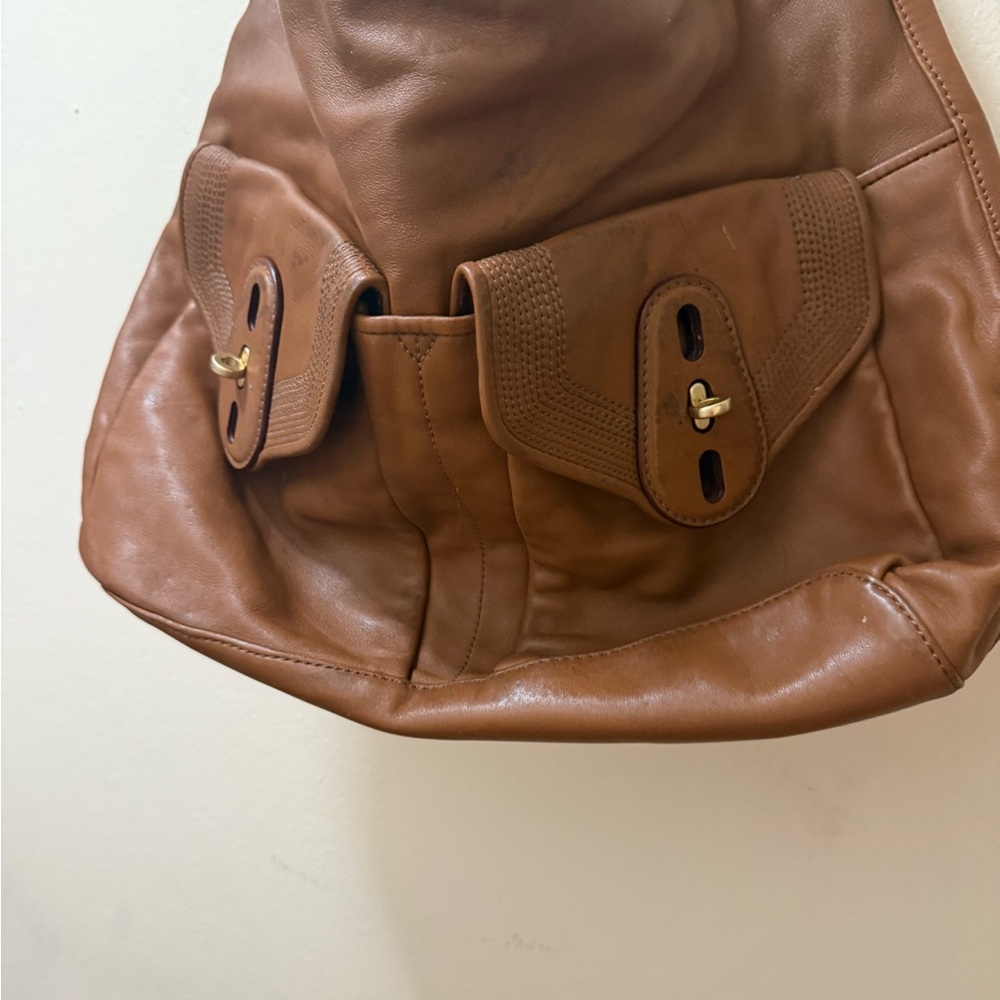 Cole Haan Brown Leather Shoulder Bag